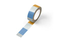 Blue and Yellow Block Washi Tape