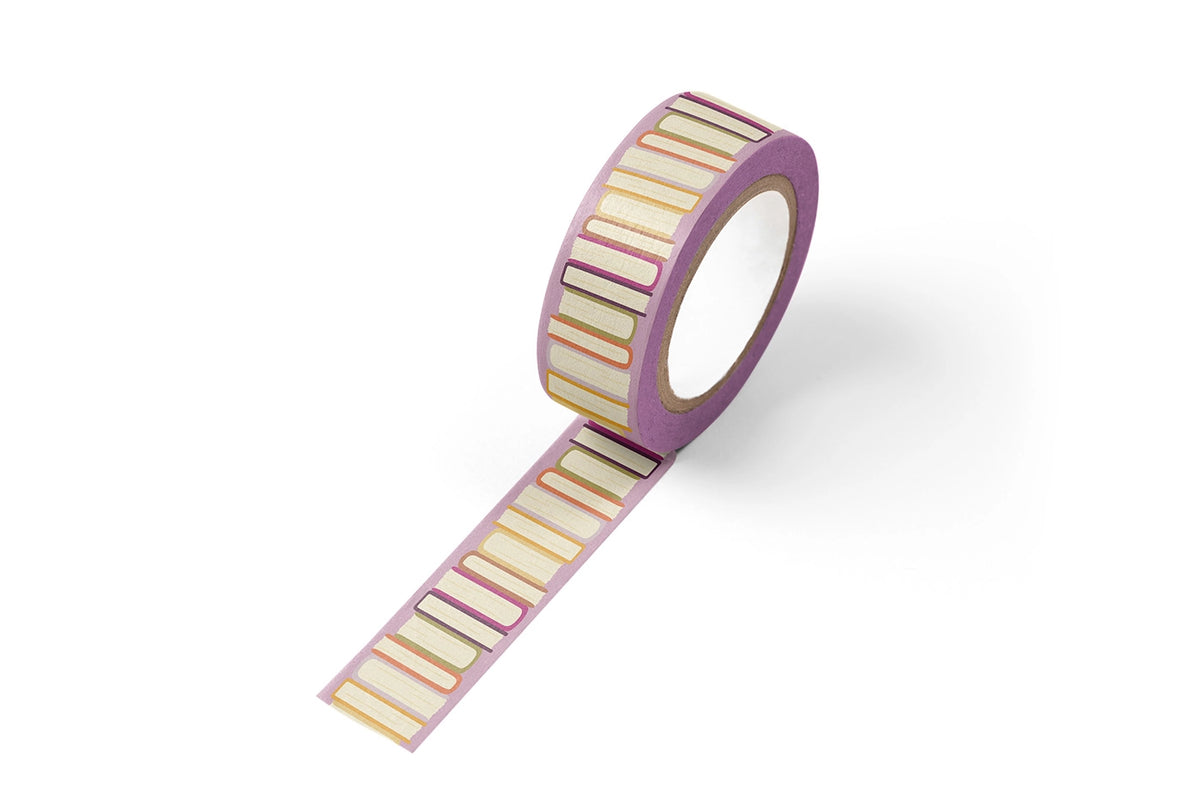 Book Stack Reading Washi Tape