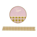 Green and Purple Gingham Washi Tape