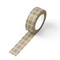 Green and Purple Gingham Washi Tape