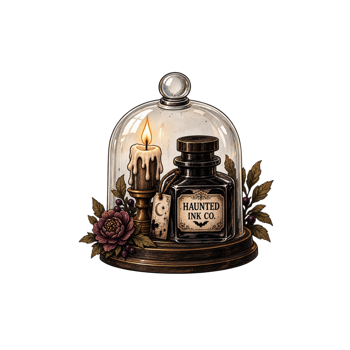 Haunted Ink Display