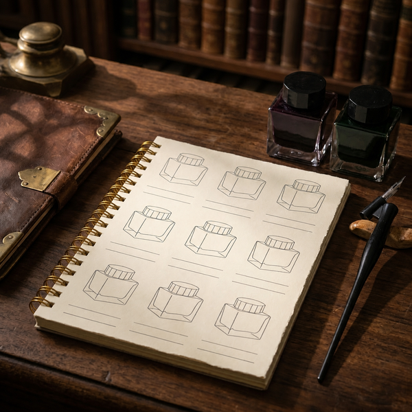 Ink Color Swatch Notebook | A5