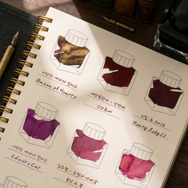 Ink Color Swatch Notebook | A5