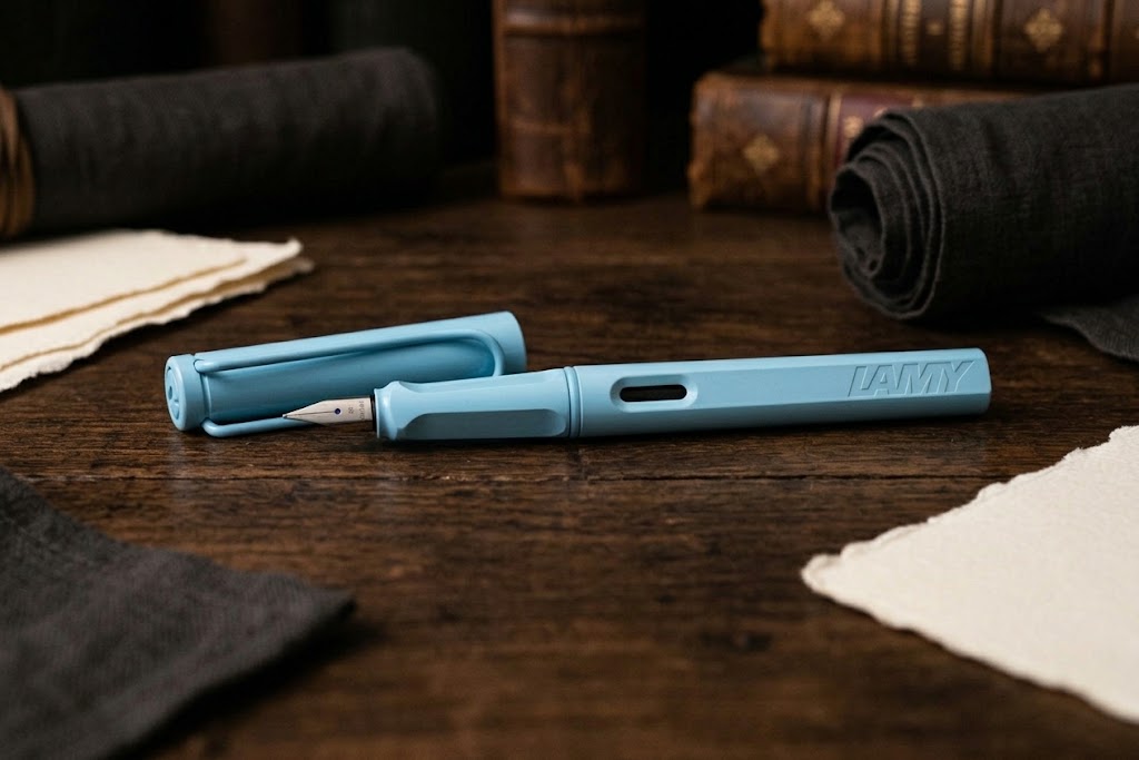 LAMY Safari Fountain Pen - Special Edition - Aquasky
