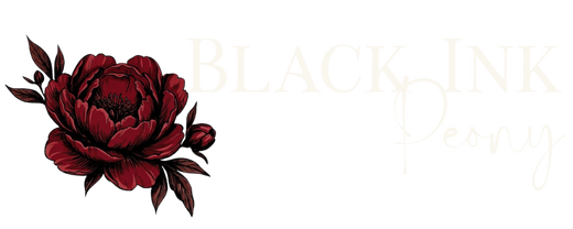 Black Ink Peony