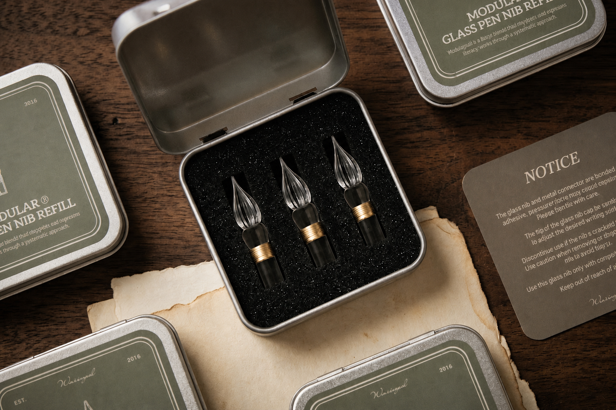 Modular Glass Pen Nib Refill
