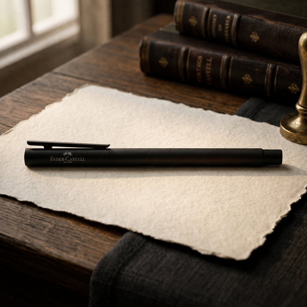 Neo Slim Black Matte & Matte Black Chrome | Faber Castell