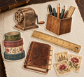 The Writing Desk Sticker Collection