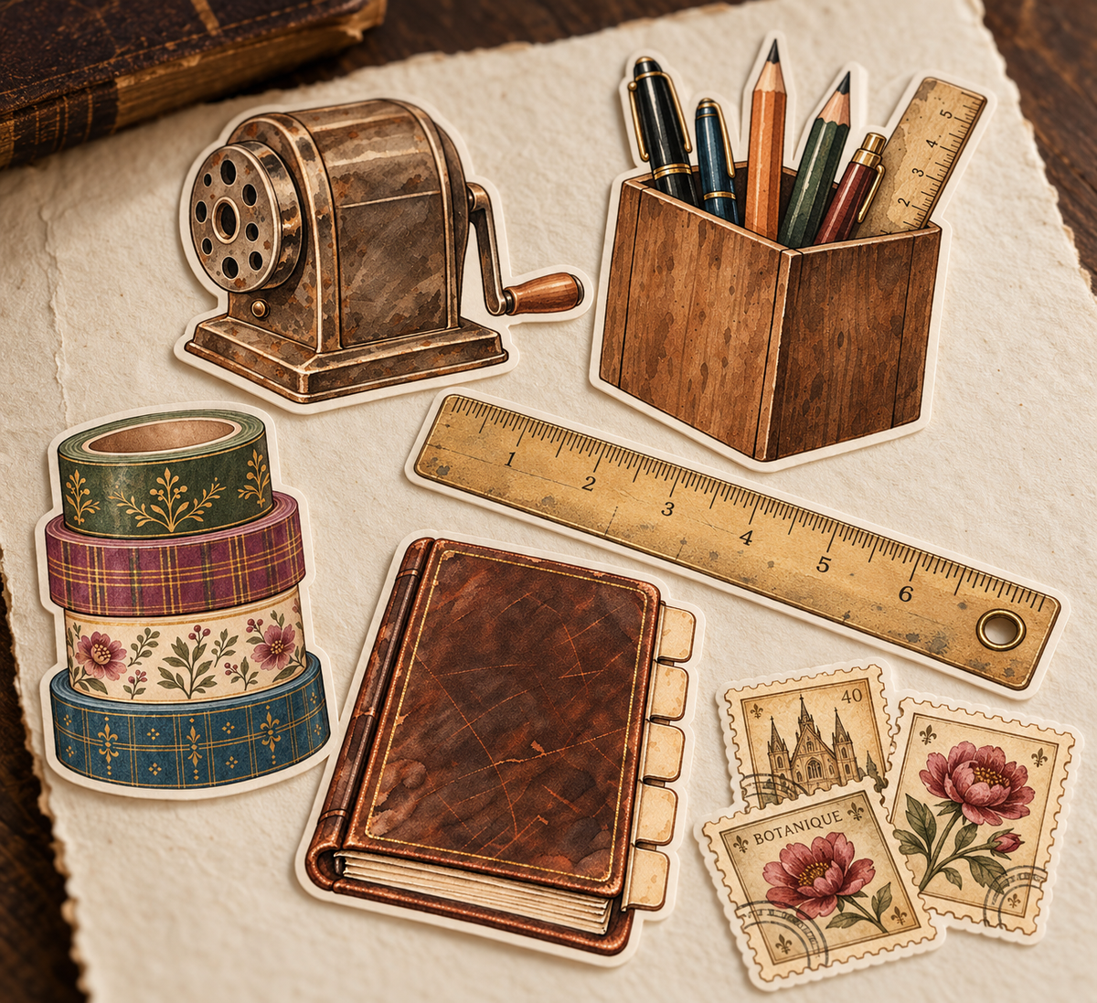 The Writing Desk Sticker Collection