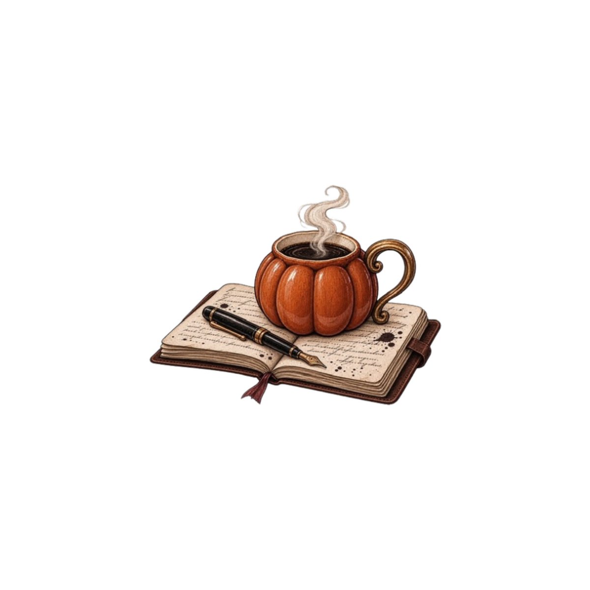 Pumpkin Mug Journal