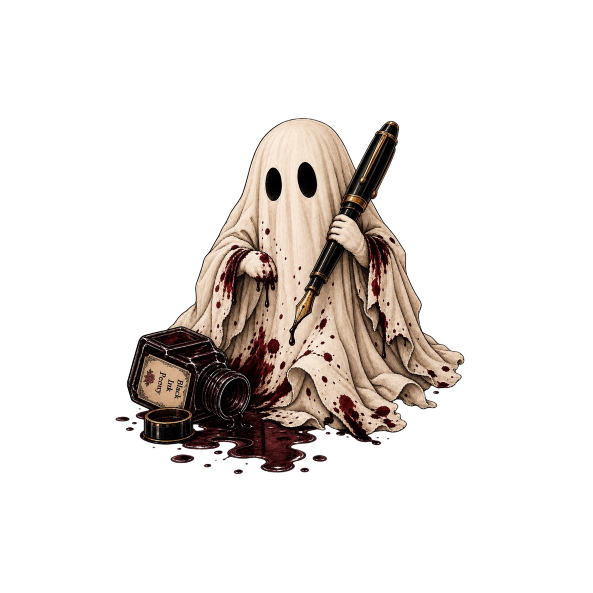Spilled Ink Ghost